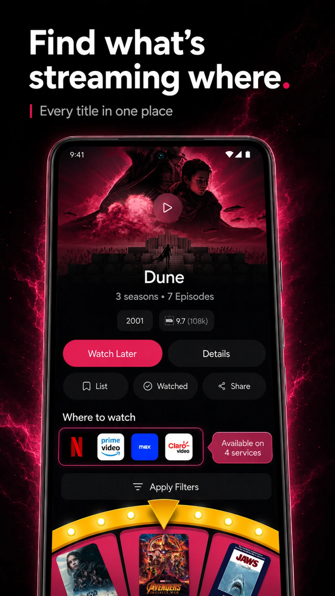 The Movie App: Movie Picker screenshot